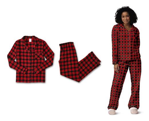 Serra 
 Ladies' 2-Piece Flannel Pajama Set