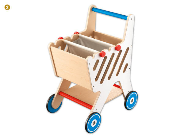 Holz Schminktisch/​Einkaufswagen/​Werkbank