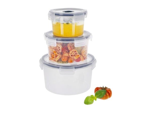 Silvercrest Microwaveable Container Set - Set of 3