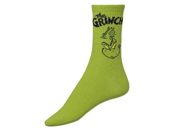 Dámské / Pánské ponožky Grinch, 3 páry