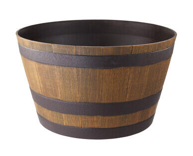 Whiskey Barrel Planter