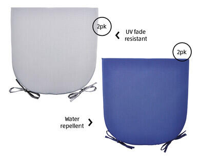 Outdoor Chair Pad 2pk