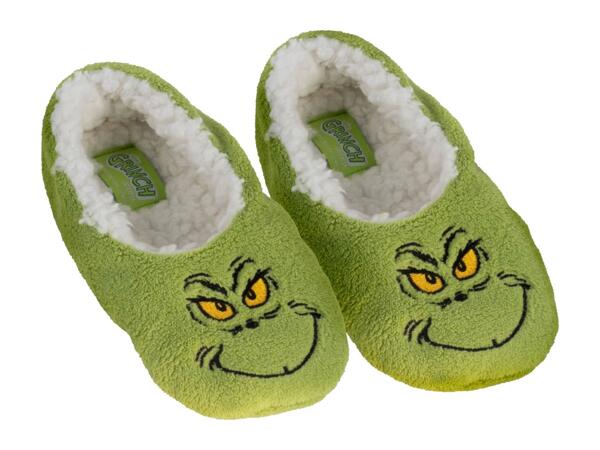 Kids' Grinch Slippers
