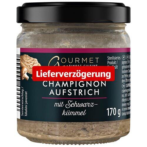 GOURMET FINEST CUISINE Champignon Aufstrich, Schwarzkümmel