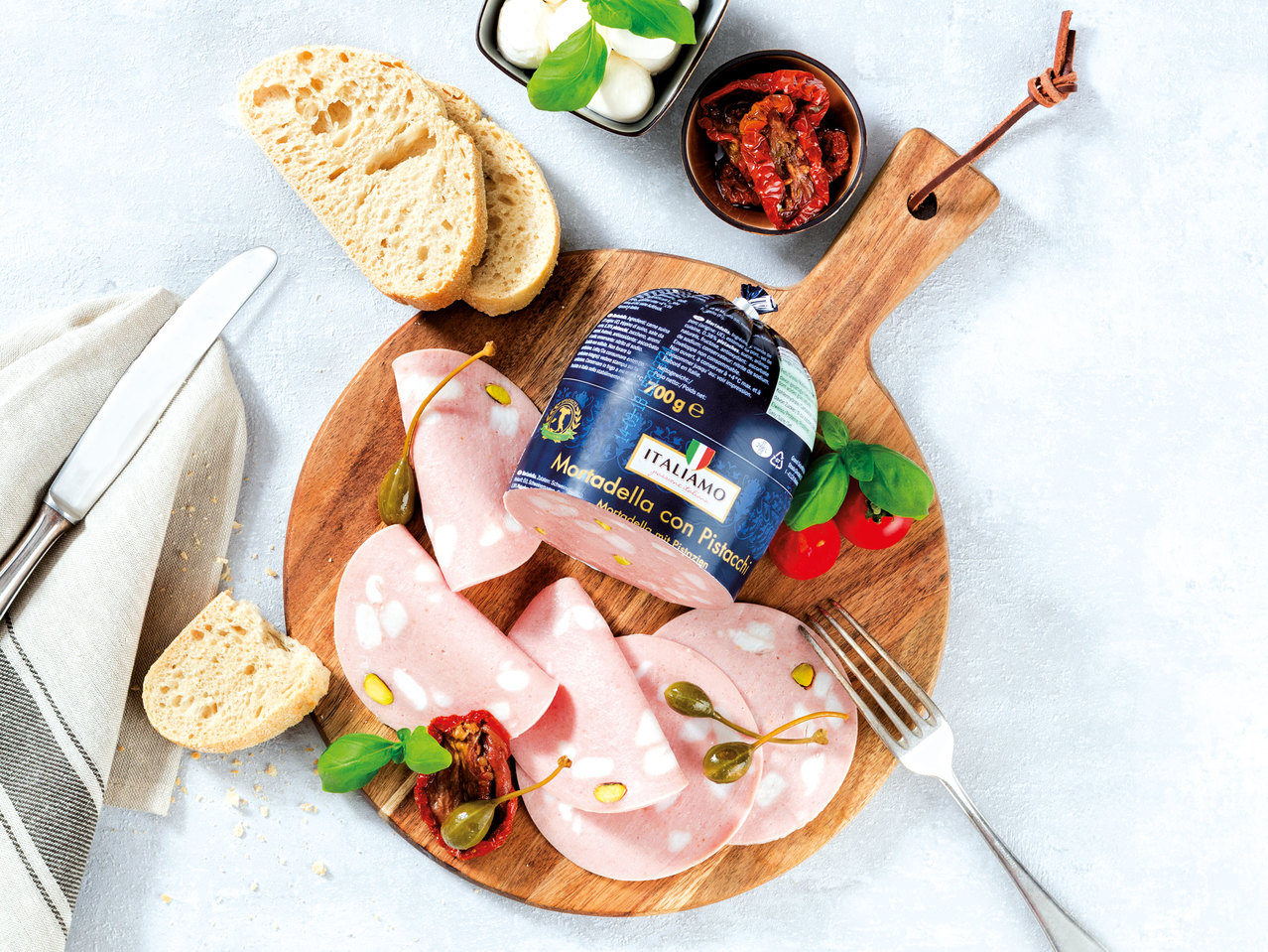 ITALIAMO Mortadella con Pistacchi