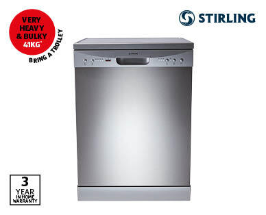 12 Place Stainless Steel Dishwasher