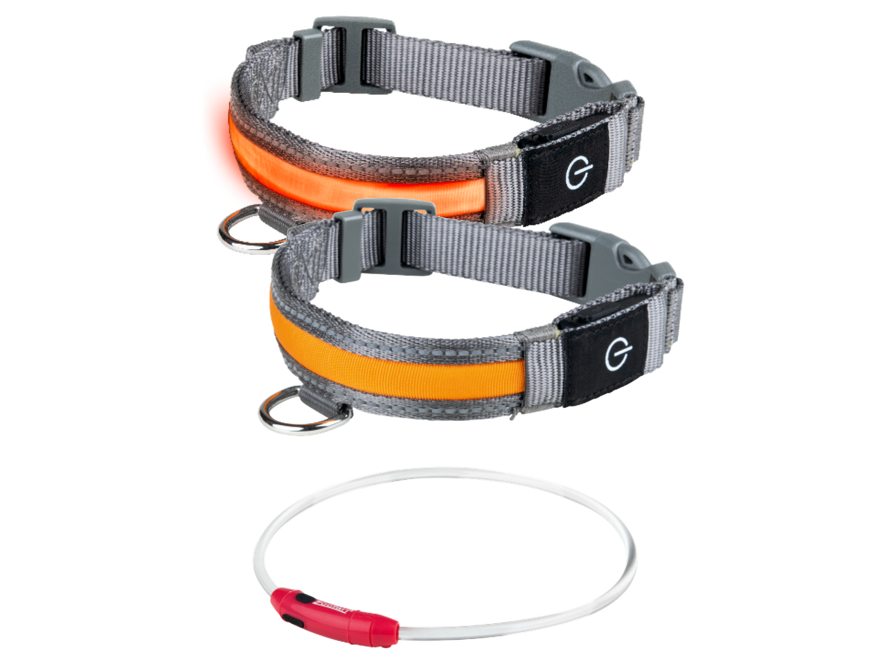 Halsband, LED