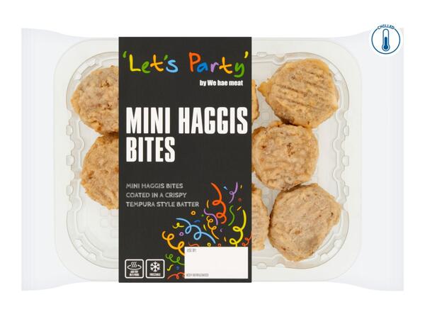 Let's Party Mini Battered Haggis Bites 250g
