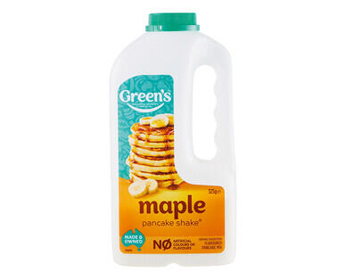 Green's Maple Flavoured Pancake Shake 325g