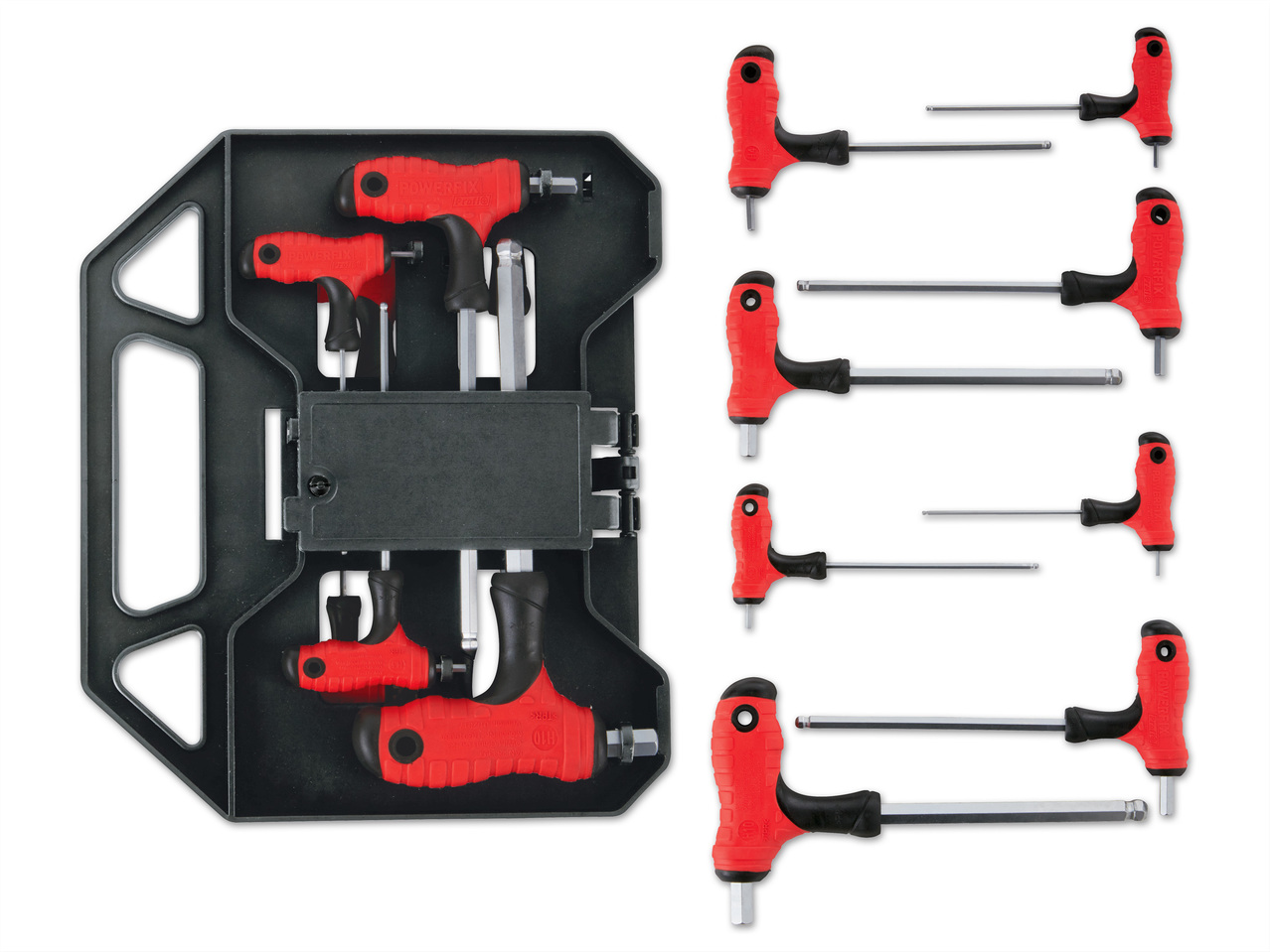 POWERFIX(R)PROFI+ Stiftschlüssel-Satz, 8-teilig