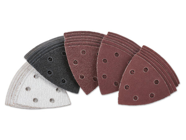 Dreieckschleifpapier-Set, 30-teilig