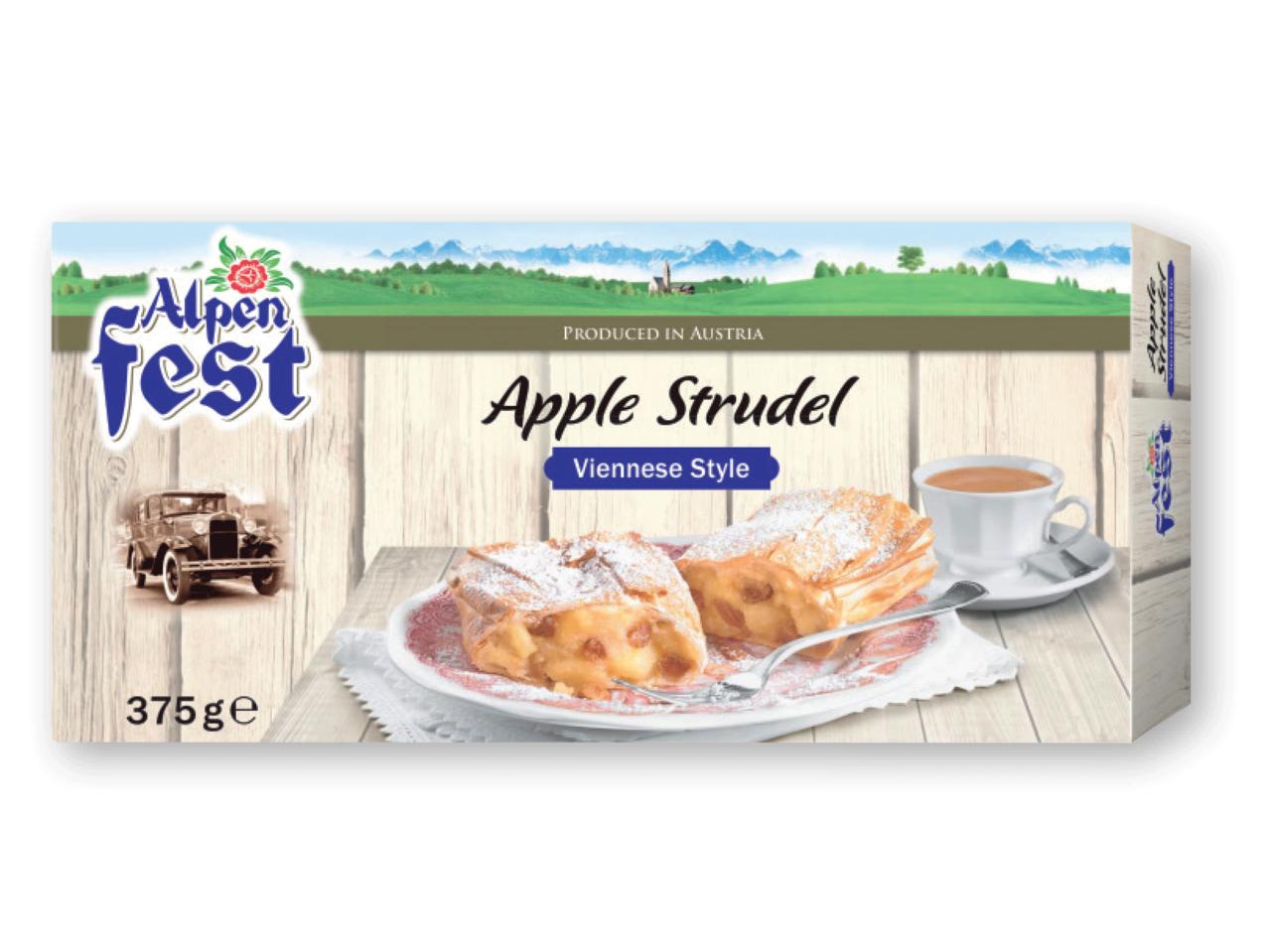 ALPENFEST Apple Strudel