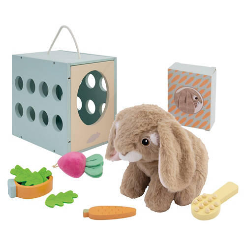Kids Wooden Little Helpers Play Set - Bunny
