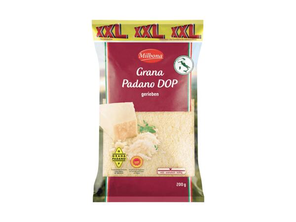 Grana Padano DOP gerieben