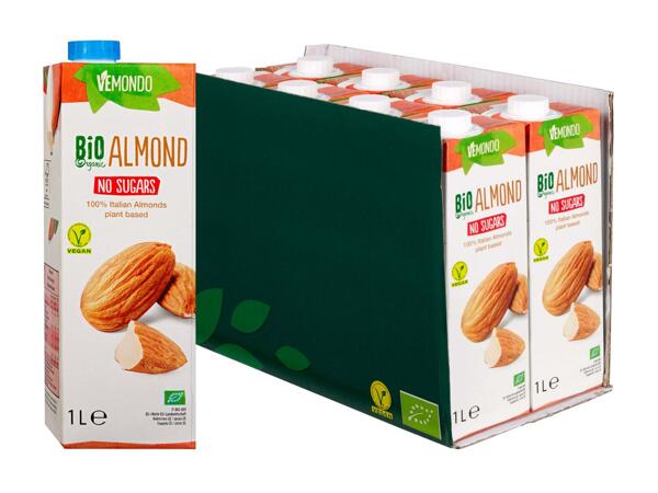 Lait d'amande bio sans sucre