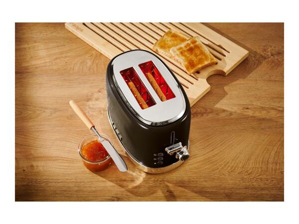 Silvercrest Black 2-Slice Toaster