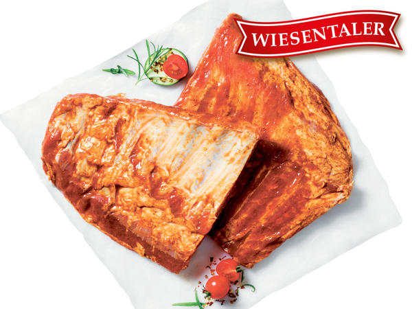WIESENTALER Österreichische Barbecue Ribs mariniert