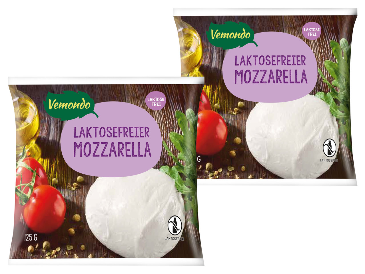 VEMONDO Laktosefreier Mozzarella