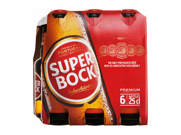 Super Bock Lager Beer