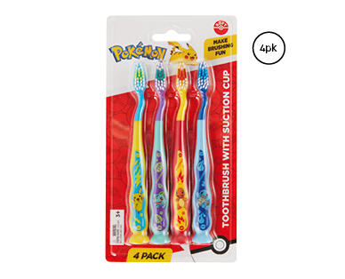 Kid's Manual Toothbrush 4pk
