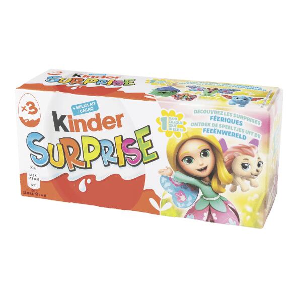 KINDER(R) 				Überraschungseier, 3 St.
