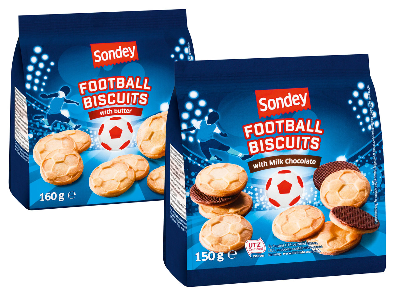 SONDEY Fussballkekse