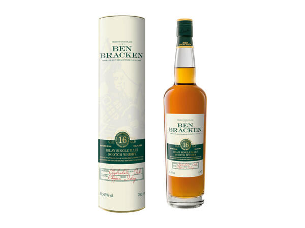 Ben Bracken 16-Year-Old Rare Islay Single Malt Scotch Whisky
