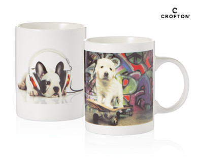 CAT AND DOG MUGS