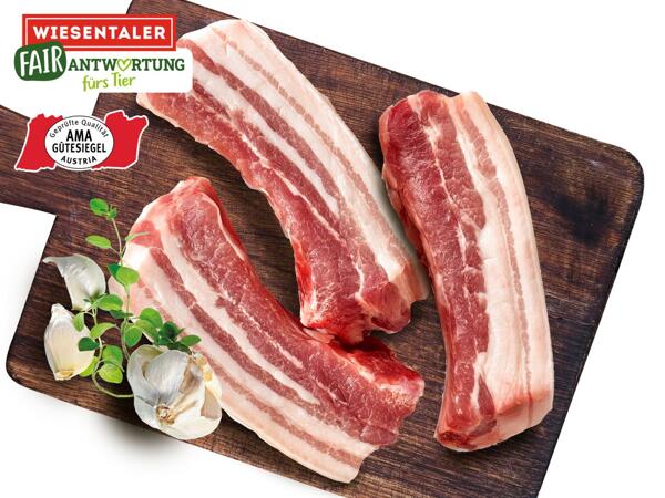 Frische Tierwohl Bauchstreifen