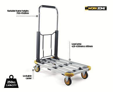 Aluminium Extendable Trolley