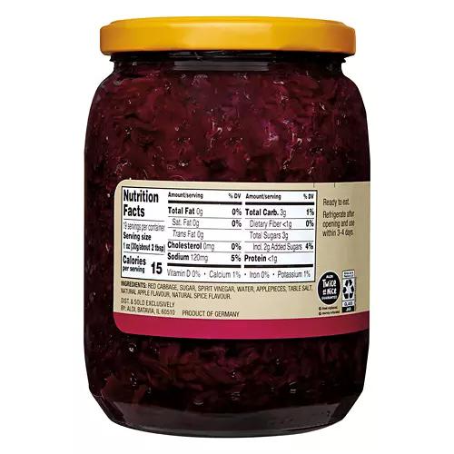 Red Cabbage with Apples, 24 oz
