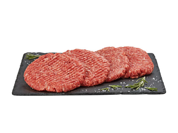 Hamburger vom Rind