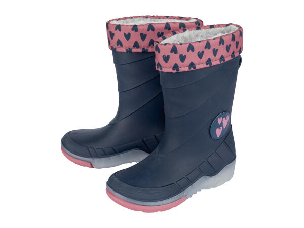 Lupilu Kids' Light-Up Wellington Boots