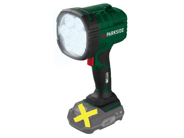 Cordless LED hand light