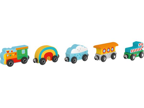 Wooden train sets