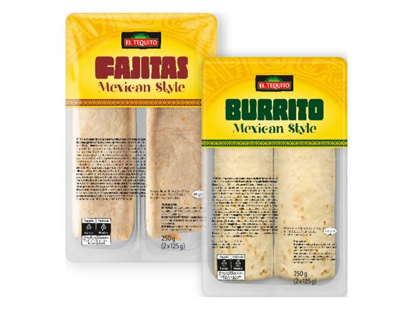 Mexican Burrito or Fajita