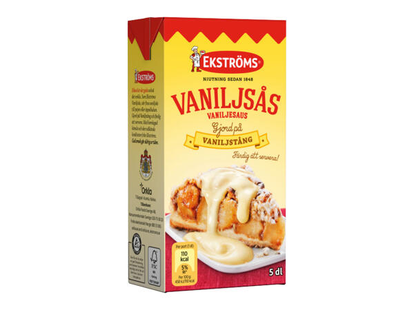 Ekströms färdiga vaniljsås