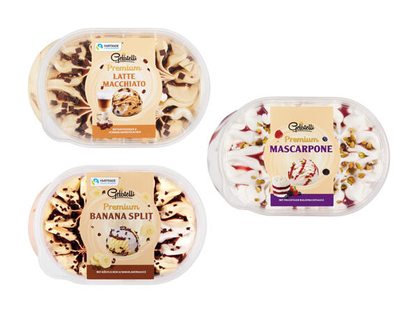 Glace premium marbrée