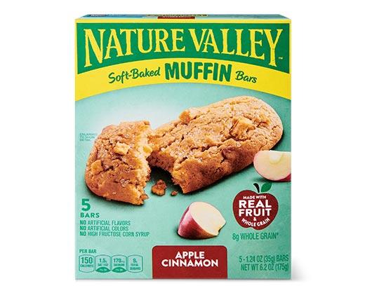 Nature Valley 
 Muffin Bars Apple Cinnamon or Blueberry