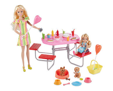 Barbie Puppy Picnic Playset