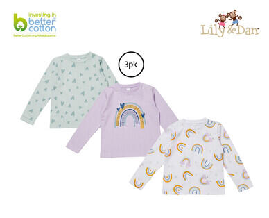 Children's Long Sleeve Tee 3pk