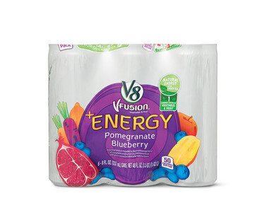Campbell's V8 Fusion + Energy