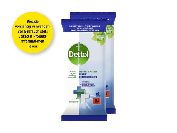 Dettol Desinfektion Reinigungstücher​