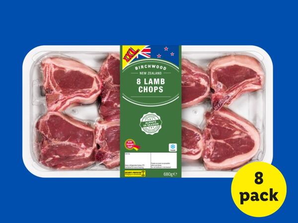 Birchwood 8 Lamb Chops