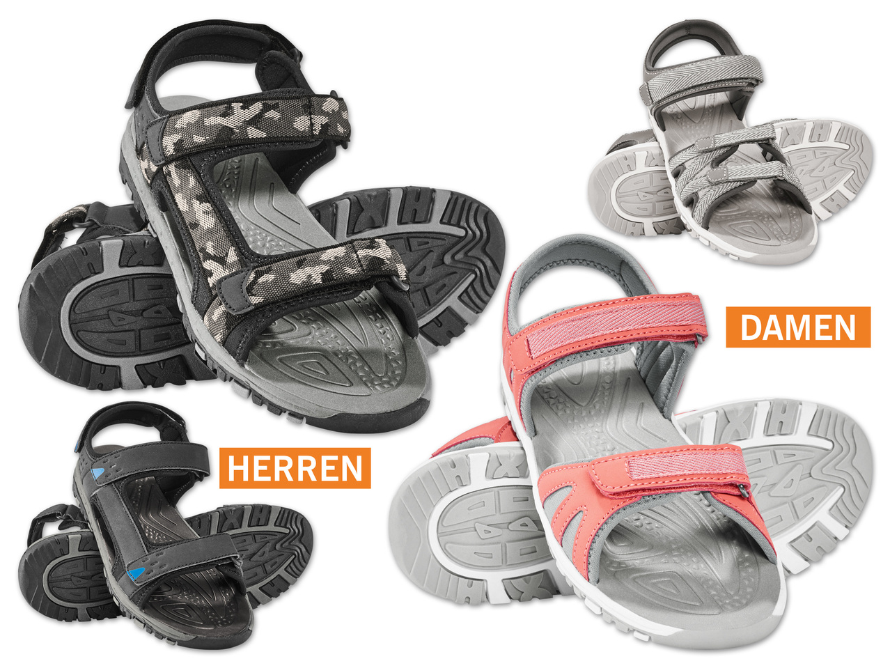 CRIVIT(R) Damen/Herren Sandalen1