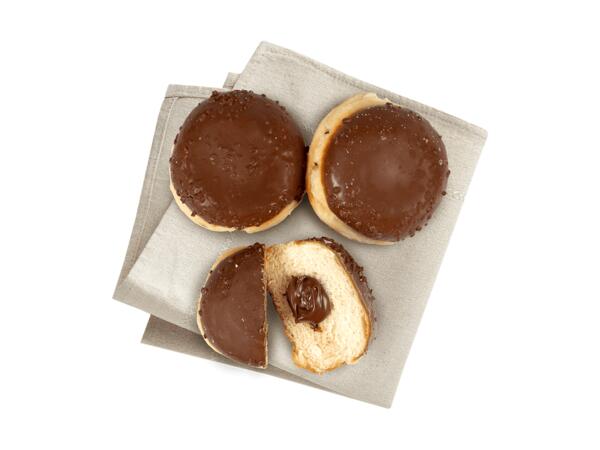 Nuss-Nougat Krapfen