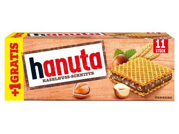 Ferrero Hanuta 10 + 1 gratis