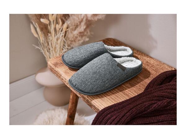 Livergy Men's Slippers - Grey