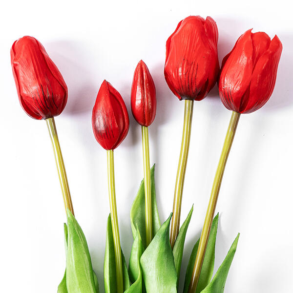 Deko-Tulpen 5er-Set