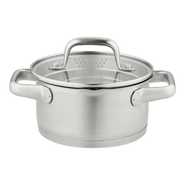 CROFTON(R) 				Casserole ou poêle en acier inoxydable